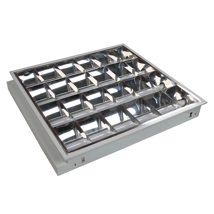 40W Recessed Louver Fitting with LED Tube