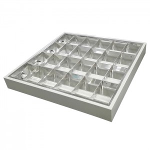 High Lumen efficiency led light Surface Louver Fitting with LED Tube