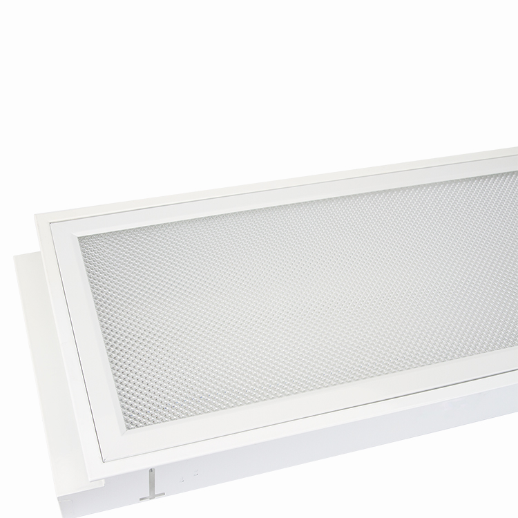2*10W 1800Lm Recessed Prism Diffuser LED Panel Light Ceiling LED Panel Lamp with LED Tube