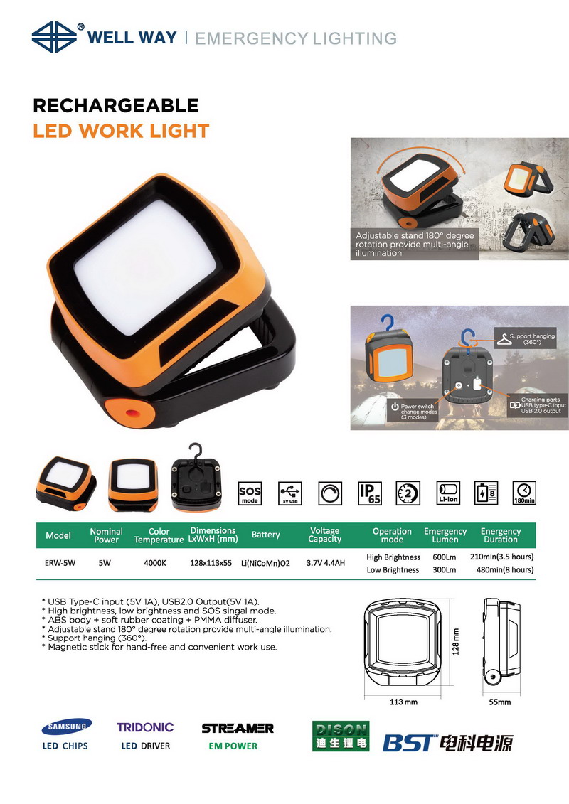 ERW-05 Work Light catalogue
