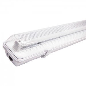 Waterproof Fitting with LED Tube-Lighting Fixture