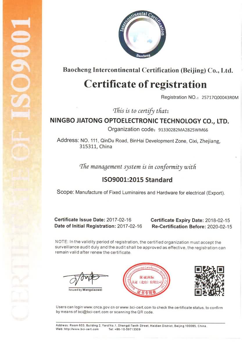 ISO 9001 Englesch